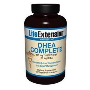   Extension DHEA Complete, 100 mg 7 Keto DHEA, 25 mg DHEA, 60 Capsules