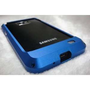  Aluminum BLUE Metal Hard Protector Case Bumper for Samsung 