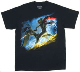 Thor Vs. Loki   Marvel Comics T shirt  
