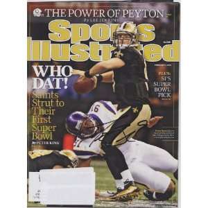   autographed Sports Illustrated New Orleans Saints: Home & Kitchen