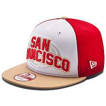 Mens New Era San Francisco 49ers Draft 9FIFTY® Structured Snapback 