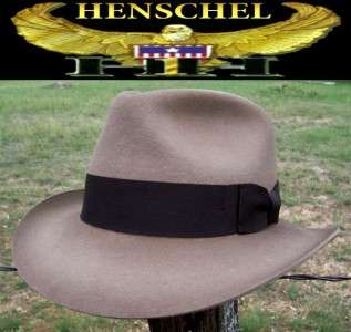 NEW Henschel Hats INDY Outback Lined WOOL Fedora Hat  