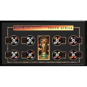 com 2010 World Cup Unsigned Virtual Flag Pins   South Africa   Soccer 