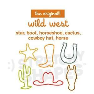  Wild West Stretchy Shapes  RARE, No Longer Produced Toys 