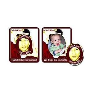 81110025 (formerly 8006100)    Picture Frame Magnet (3x3.5)   Oval 