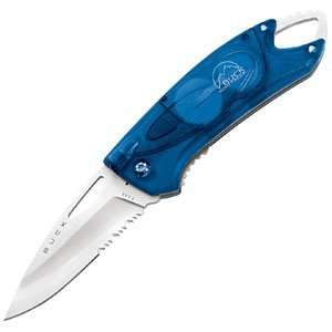  Buck Knives Lumina LED, Blue Body, ComboEdge Sports 