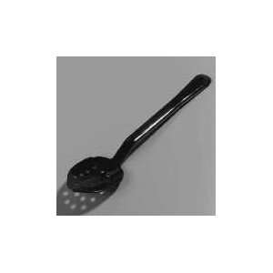   Black Perforated Serving Spoon 13in 1 DZ 442103