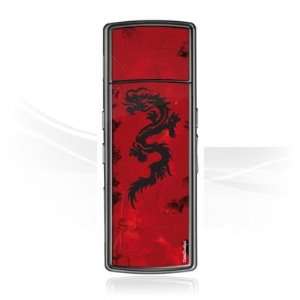  Design Skins for Samsung F200   Dragon Tribal Design Folie 