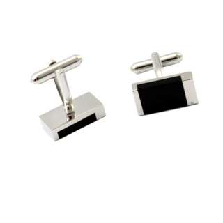 Classical agated socketed Mens cuff links cufflinks  