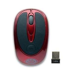  2.4GHz Wireless Mouse Red Electronics