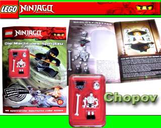 LEGO Ninjago Heft Buch 2 Macht des Spinjitzu Fig Chopov 4192203104992 