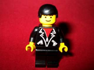 Lego Figur Mann in schwarzem Leder aus 6561 (lea001)  