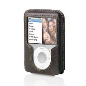   Leather Case for iPod nano 3G (Brown)  Players & Accessories