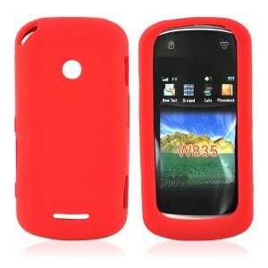 Motorola Crush Accessory Bundle Red Silicone Case Charger Case Screen 