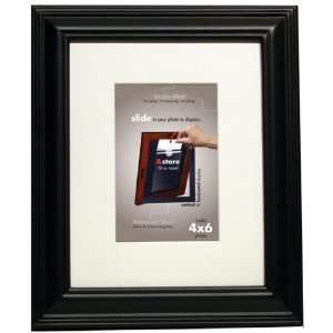   Slide & Store 7 Inch X9 Inch Traditional Black Frame