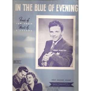 Sheet Music In The Blue Of The Evening Sinatra 72