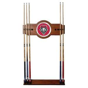   of New Mexico Wood & Mirror Wall Cue Rack: Sports & Outdoors
