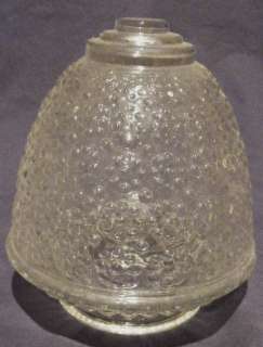 Antique Vintage Street Light Teardrop Shape Glass Shade Globe Fixtures 