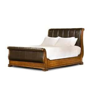   : Legacy Classic Larkspur Cal King Leather Sleigh Bed: Home & Kitchen