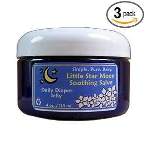  Seaside Naturals Baby Diaper Jelly, 4 Ounce Jars (Pack of 