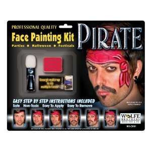  Pirate Face Painting Kit Toys & Games