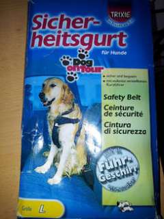 Hunde Sicherheitsgurt AUTO, Geschirr für Hunde, Safety Belt+ in Baden 