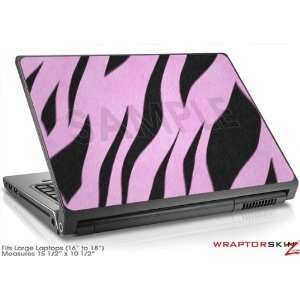  Large Laptop Skin Zebra Skin Pink: Electronics