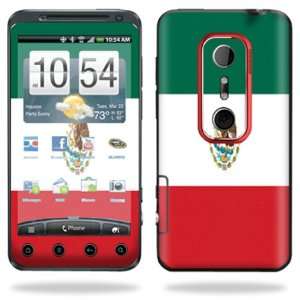   for HTC Evo 3D 4G Cell Phone   Mexican Flag: Cell Phones & Accessories