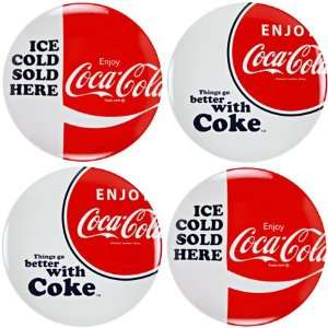 Coca Cola Plate Set ( Set of 4)