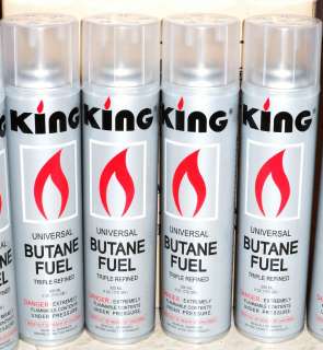 x6 Lighter Refill Butane Fuel GAS 300ml WHOLESALE  