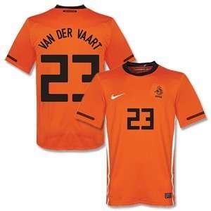 10 11 Holland Home Jersey + Van Der Vaart 23 (Fan Style)  