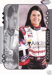25)DANICA PATRICK 2005 SHOWCASE PROSPECTS NASCAR CARDs  