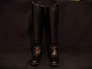 Lady Devon Aire lined leather dress boots w back zipper  