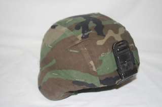 US Army Military Issued Warrior Helmet SDS Medium Woodland Cover 