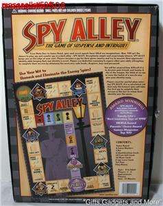 FAMILY NIGHT BOARD GAME SPY ALLEY SUSPENSE & INTRIGUE  