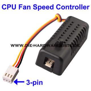 CPU FAN SPEED Controller Lüftersteuerung für 3pin Lüfer  