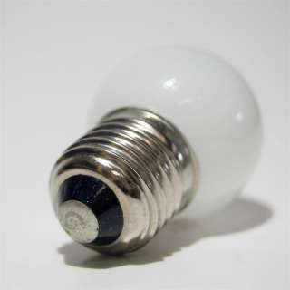   E27 kalt weiß 9 LEDs zB für Lichterkette, LED Glühirne, ca. 1W E 27