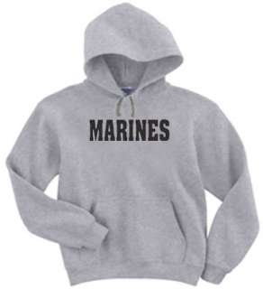 US United States Marines USMC Hoodie Hooded Sweatshirt  