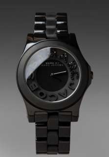 MARC BY MARC JACOBS Rivera Watch in All Black  