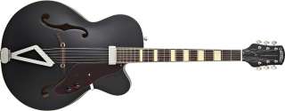 Gretsch G100CE Synchromatic Archtop Cutaway Electric Guitar Black 