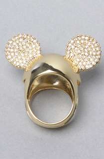 Disney Couture Jewelry The Minnie x Mawi Crystal Ear Dome Ring 