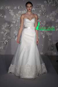   Sweetheart Neckline Wedding Dresses Bride Gowns *Custom* Size:4 22