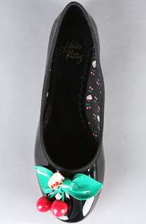 Hello Kitty Footwear The Jasmin Flat in Black  Karmaloop   Global 