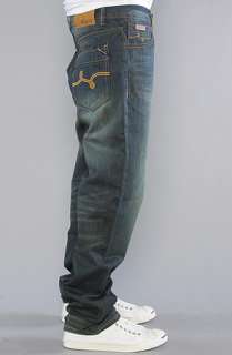 LRG The Murker True Straight Jeans in Dark Indigo Wash  Karmaloop 