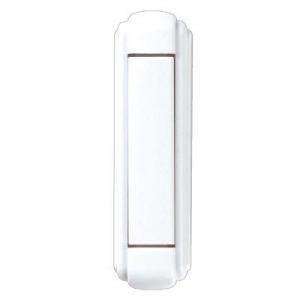 Heath Zenith Wireless Battery Operated White Push Button SL 6292 A at 