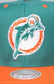 Mitchell & Ness The NFL Snapback Hat in Green Orange  Karmaloop 