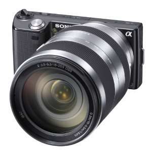 Sony NEX 5HB Systemkamera Kit schwarz inkl. 18 200mm  