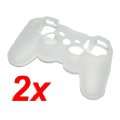 Stück Silikon Gummi Hülle Case WEISS für PS3 Controller 