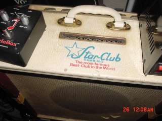 STAR CLUB HAMBURG STICKER 4 HOFNER VOX BEATLE GEAR 60s  