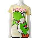 New Women Super Mario Yoshi T Shirt Tee Junior Size XS S M L XL